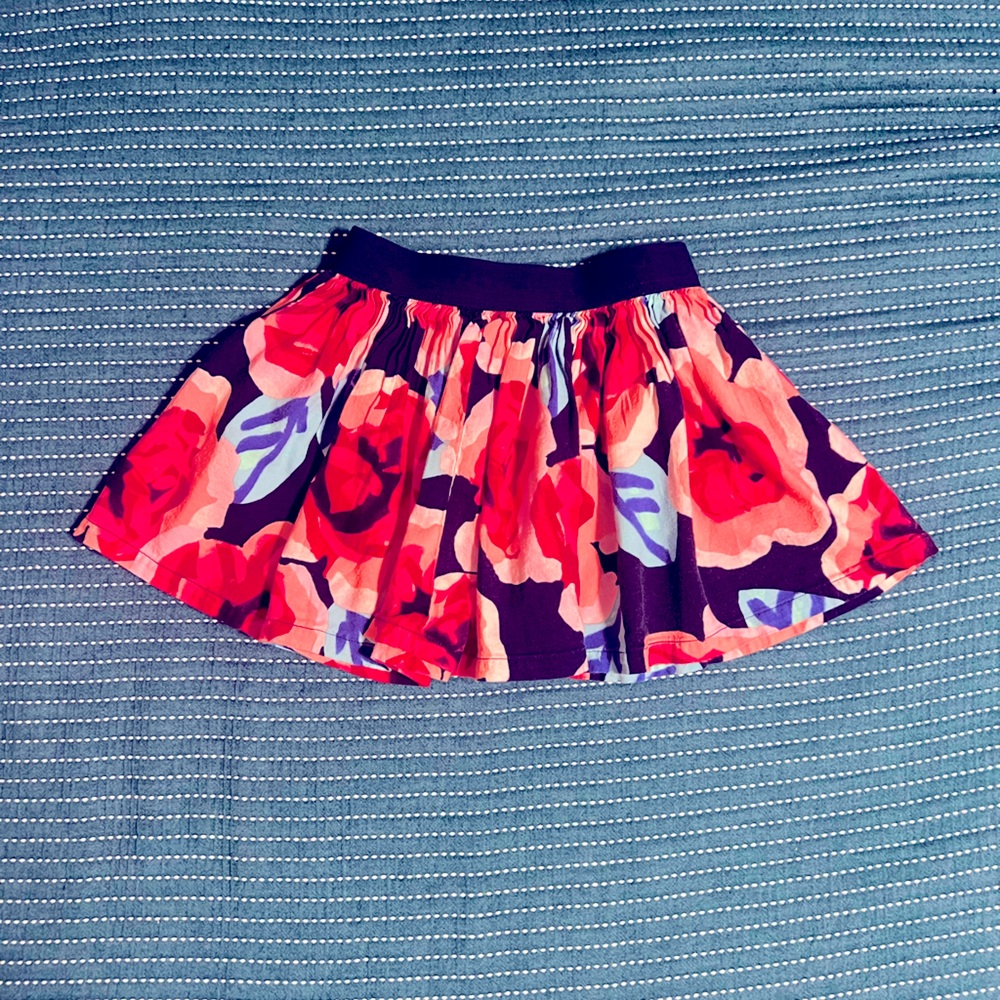 Girls Gymboree floral skirt - S (6/7)